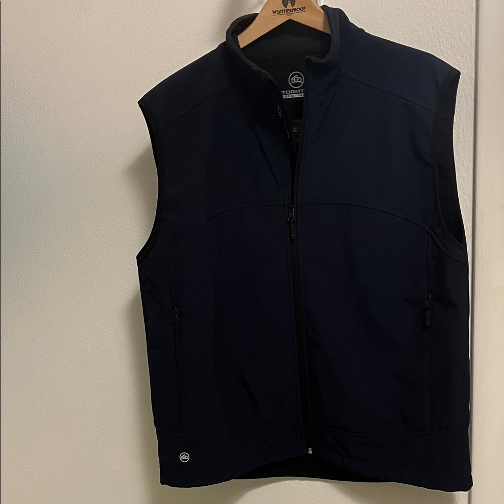 Men's Navy Vest by Weatherproof